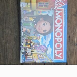 Hasbro Ms. Monopoly Board Game - NEW Factory Sealed